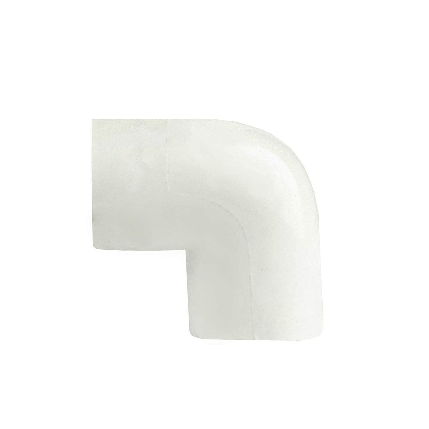 FangKingNo 10pcs 1/2" 2-Way PVC Pipe Fitting 90 Degree Elbow PVC Adapter Coupling Schedule 40 White Socket 90 Degree PVC Pipe Elbow - 10 Pack, (0.5 Inch)